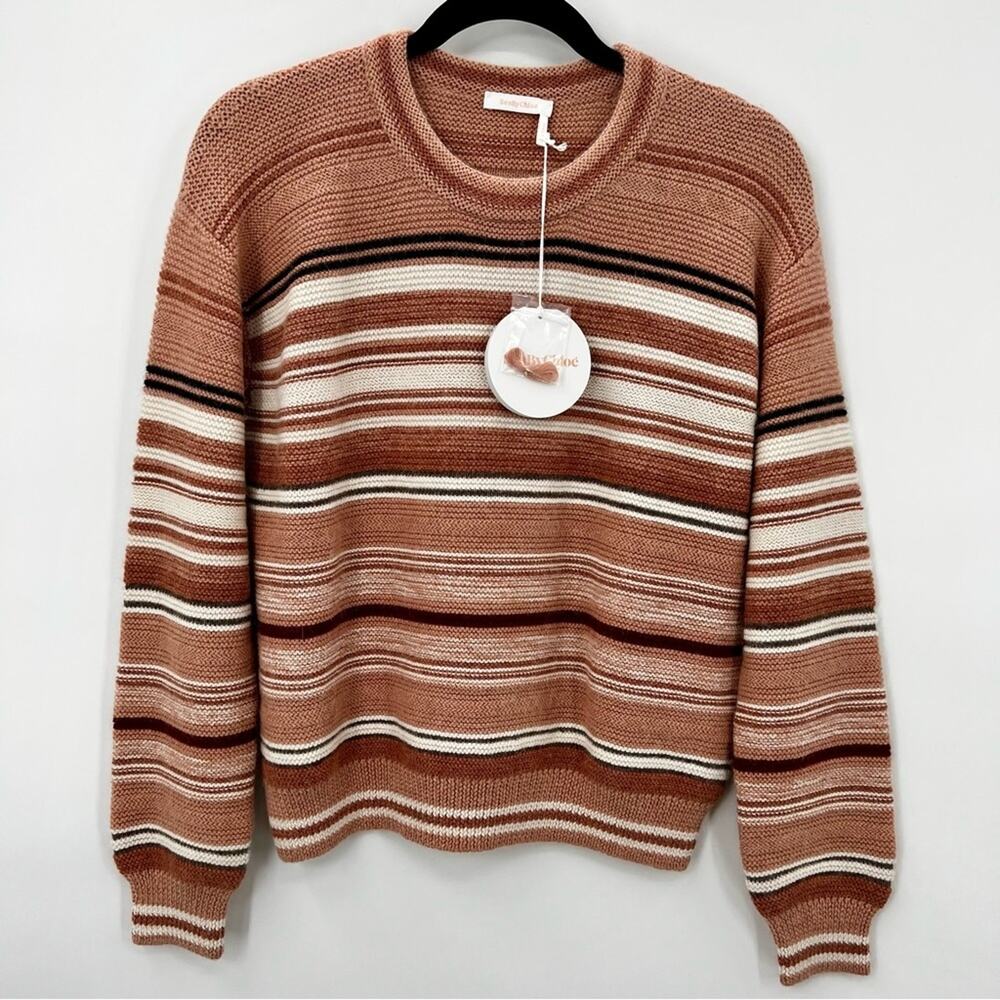 NWT See By Chloe Crew neck Jumper Alpaca Wool Knit Pullover Sweater XS - Picture 5 of 16